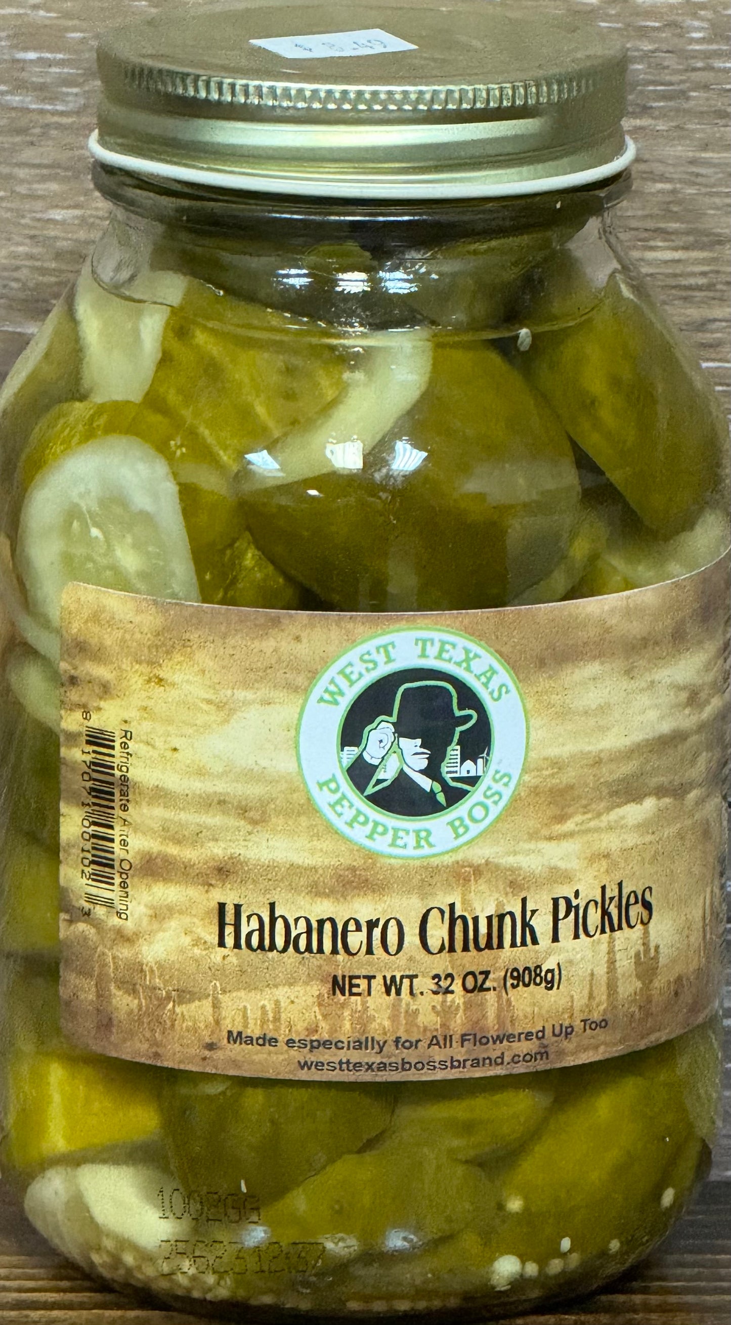 Habanero Chunk Pickles