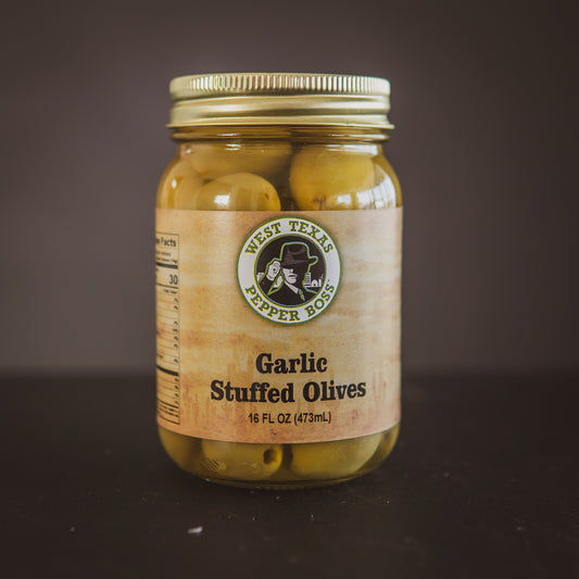 Garlic Stuffed Olives 16Oz
